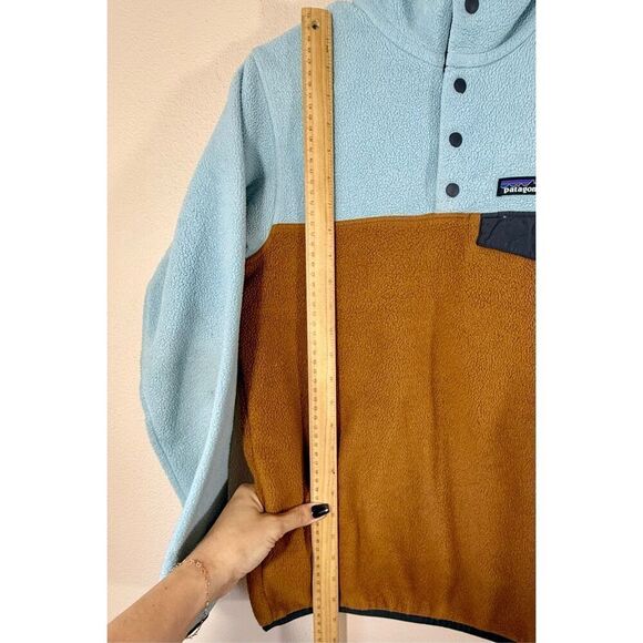 PATAGONIA WOMEN'S RARE COLOR COMBO LIGHTWEIGHT SYNCHILLA SNAP-T PULLOVER XS - Picture 9 of 12